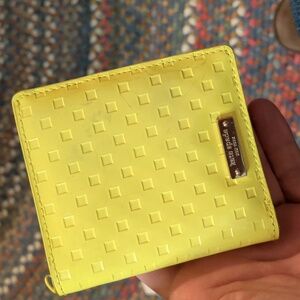 Kate Spade Lemon Square-Pattern Wallet